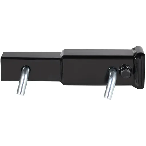 Trailer Hitch Extender, Fits for 2" Receiver Hitch Adapter, Trailer Hitch Extension Tube Extender, 7" Extension Length, 4000 lbs Towing Capacity, Hitch Pins, Clips, Bolt and Nut Included, Black