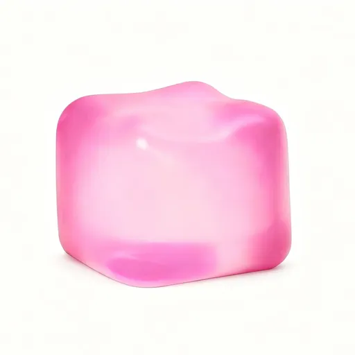 Pink Ice Cube Fidget Toy