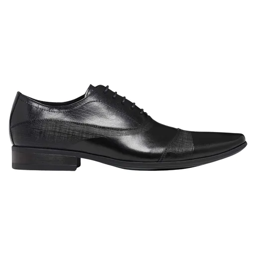 JULIUS MARLOW Borris Mens Shoes Lace Up Dress Work Formal Casual Business - Black