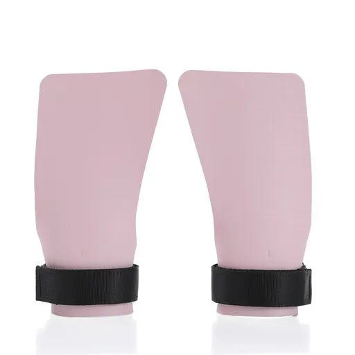 Basketball Hand Grips for Pull-ups Cross Training Gymnastics Weightlifting Palm Protector - Pink S