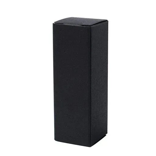 100PCS Empty Lip Balm Tube Packaging Carton Box Lipstick DIY Paper Case 2.8-3.1 - Black-2.8x2.8x8.5cm