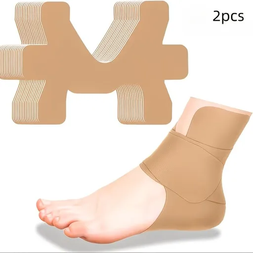 Ankle Sleeves for Men & Women, Adjustable Compression Wrap with Elastic Breathable Design for Sports & Fitness Support Light Beige