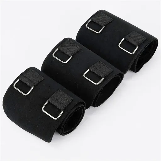 O/X Leg Type Correction Belt, Adjustable Legs Posture Correction Belt 3 in 1 Pack, Knee Belt Correction for Adults ( Black)