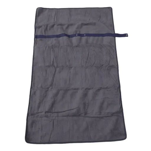 Warming Electric Blanket USB Polyester Fiber Multifunctional Adjustable Fast Heating Shawl for Camping Outdoor Activities Dark Gray