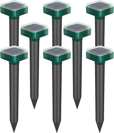 Snake Repellent for 0utdoors, 8 Pack Snake Repeller Outdoor, Snake Repellent for Yard Powerful, Snake Away Scare for Outdoors Lawn Garden and Yard