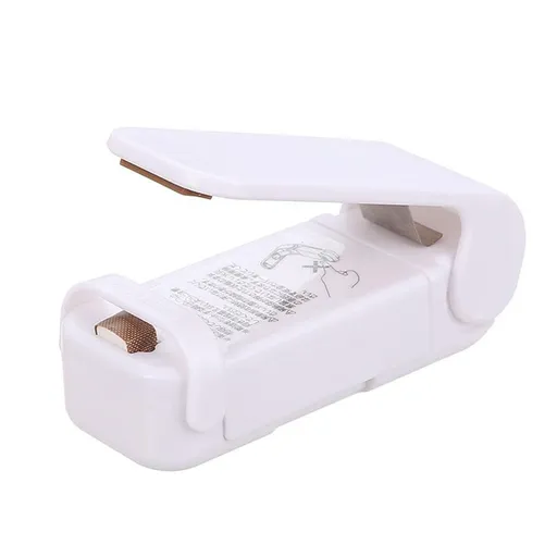 Handheld Bag Heat Vacuum Sealer Portable Mini Sealing Machine Heat Sealer for Plastic Bags and Food Storage Snacks Cookies Fresh