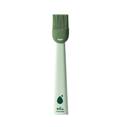 Silicone Oil Brush ! Food Grade Silicone Brush Oil Brush Kitchen Pancake Oil Brush Household High Tem, Kitchen Fat Brush Promotion Include 1*Baking and Grilling Oil Brush Green