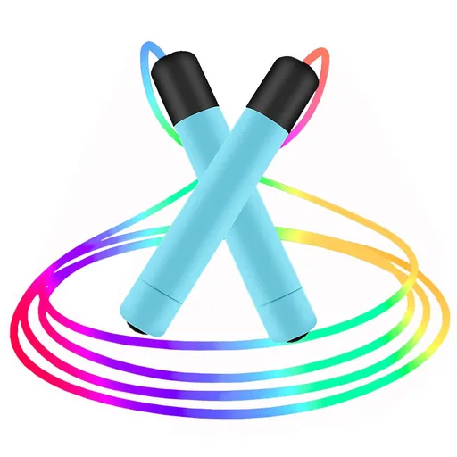 LED Light Up Jump Ropes for Kids Boys Girls, Glowing Skipping Rope Students Sports Class, Adjustable for Men Women