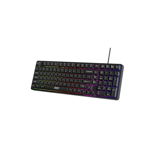 AOC GK116B/97 Wired RGB Gaming Keyboard 120-key