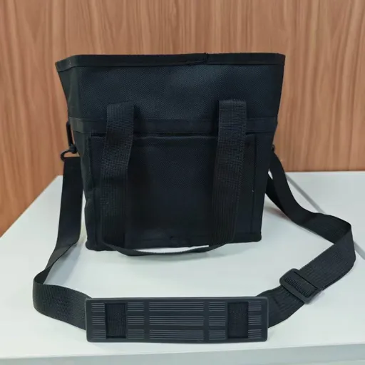 No Spill Car Drink Holder Bag Black Hard partition