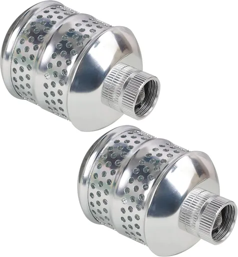 2 Pack Bubbler Sprinkler Heads, Aluminum Diffuser Flood Nozzle for Delicate Watering, Gentle Garden Metal Watering Soaker Sprinkler for Plants Garden Lawn Yard