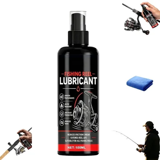 Reel Maintenance Cleaner, Fishing Reel Cleaner Spray, Maintenance cleaner,Fishing reel Grease and Oil, High-Efficiency Lubrication, Prevent Corrosion