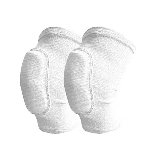 Knee Pads Knee Guards, Soft Breathable Knee Pads for Men Women Boys and Girls Knees Protective, Knee Braces for Volleyball Football White L