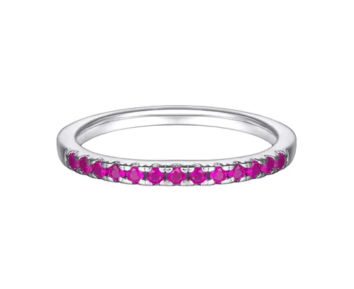 Women Ring Elegant Silver Visual Effect-US 7 C