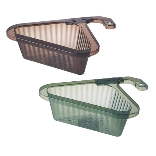 Corner Shower Caddy, Triangular Wall Mount Bathroom Corner Shelf Stainless Steel Shampoo Holder Storage Rack Organizer, （2pc）