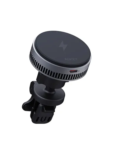AUKEY MagFusion Dash Pro Qi2 15W Active Cooling Wireless Car Charger Mount – HD-MC13A