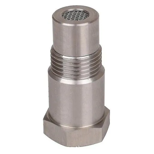 2pcs Car CEL Fix Check Engine Light Eliminator Oxygen O2 Sensor Adapter, Mini Catalytic Converter Spacer, M18x1.5