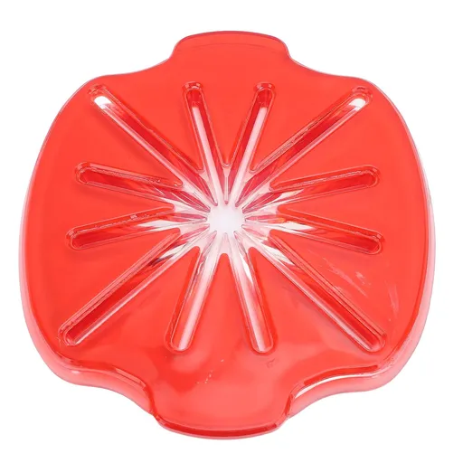 Hand Mixer Splatter Guard Anti Spill Multifunctional 6 Line Cooking Splashing Screen for Vertical Mixer Red