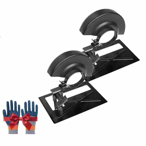 Cutting Stand Protective Cover Kit for Angle Grinder, Adjustable Angle Grinder Protective Cover, with Vibration Reduction for Woodworking and DIY (2 set)