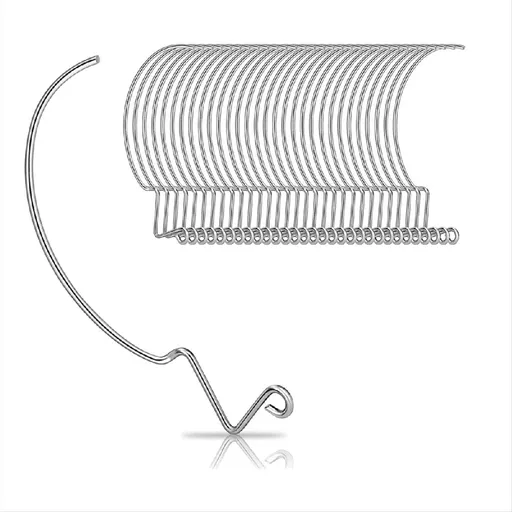 50Pcs Picture Hanger Hooks Super for Hanging Drywall Heavy Duty Wall Pictures