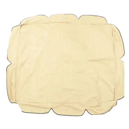 Swing Canopy 210D Silver Coated Oxford Waterproof UV Proof for Outdoor Patio Yard Chair 142x120x18cm Beige