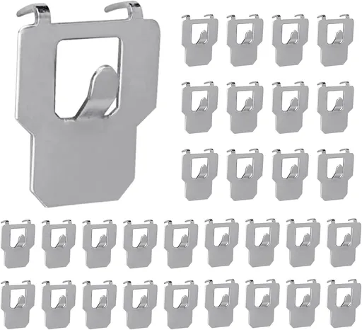 Xadnitu 30 Pieces 30LB Claw Drywall Picture Hangers for Easy Wall Picture Frames, Mirrors, Paintings, Art Hanging, Supporting in Home and Office Decoration