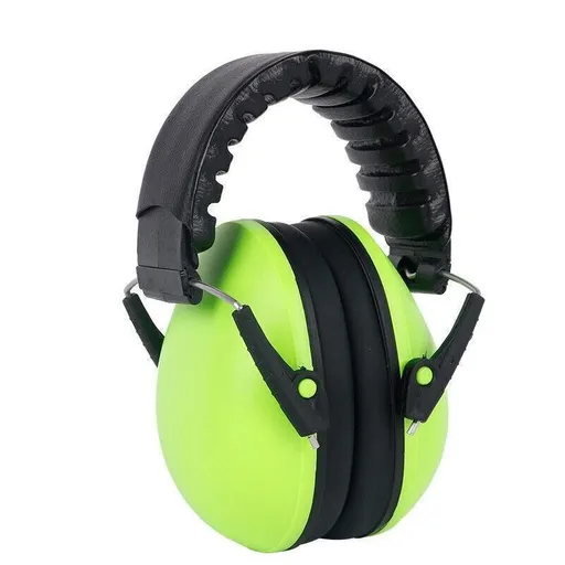 Kids Adjustable Over-Ear Muffs, Ages 2+ - Green