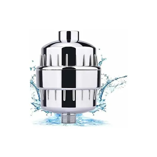 Shower Filter, Anti-limescale Shower Filter- Filters chloramine, fluoride and heavy metals, Shower Filter with Replacea