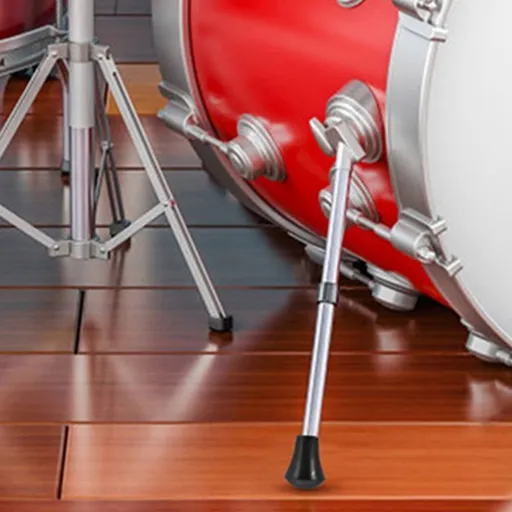 Non-Slip Rubber Drum Feet Holders for Drum Legs Durable and Easy to Install 30Pcs
