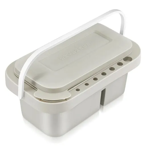 Brush Washing Bucket Multi-Use Paint Basin with Art Palette Holder Supplies Tool