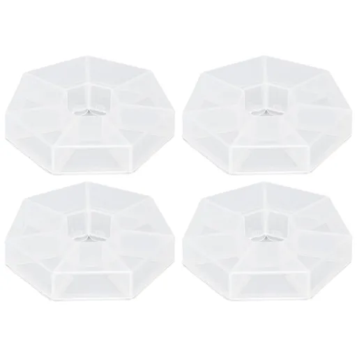 7 Grids Storage Box Clear Plastic Organizer Containers for Fishing Jewelry Pills