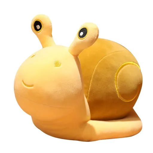 Cute Cartoon Snail Doll Plush Toy Cute Soft Snail Plush for Valentine's Day Children's Birthday Home Decoration. (2pcs)