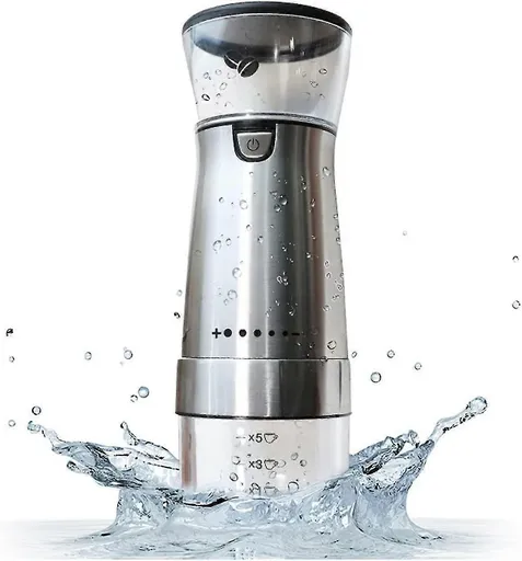 Electric Coffee Grinder - Portable Automatic Bean Grinder for Coffee & Spices