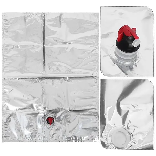 Glass Bottle Wine Bag with Packaging, and Stylish, 1 Set for Bottle Transport