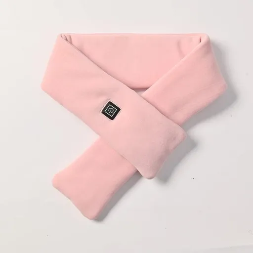 USB Rechargeable Graphene Heated Neck Warmer Pink-Gift Box Edition
