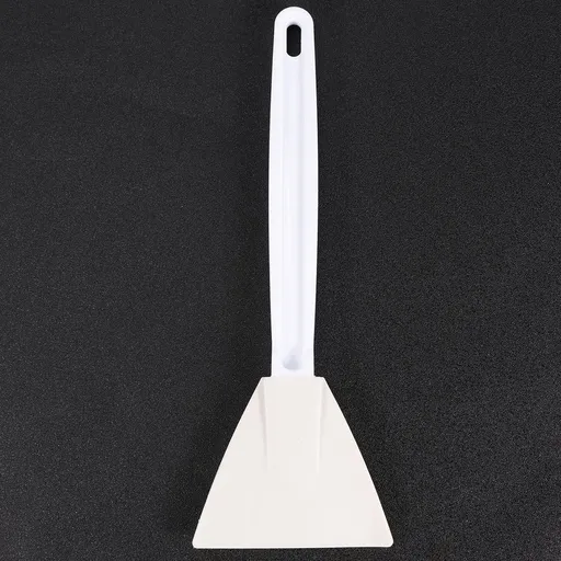 3Pcs White Cream Scraper Set for Kitchen Cake Batter Mixing and Icing Smoothing