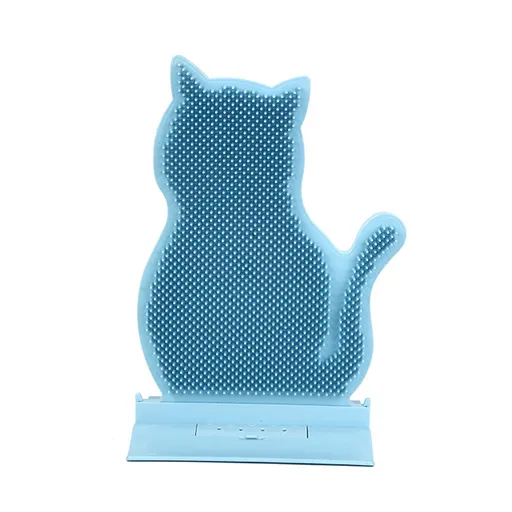 Cat Self Groomer Toy Wall Corner Massage Comb Perfect Massager Brush, Cat rubbing Post Suitable for All Sized Cats