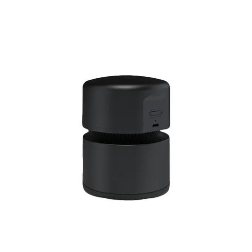 Mini Desktop Vacuum Cleaner Rechargeable USB Desk Sweeper for Home Office Black