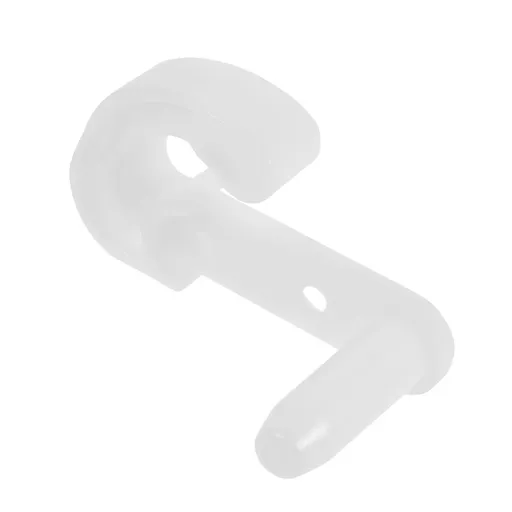 White Fridge Door Stop with Swing , Easy to Install Appliance Door Holder