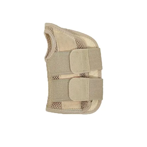 Wrist Brace Adjustable Support for Carpal Tunnel Relief Night Use with 2 Stays for Men Women Breathable Soft Material