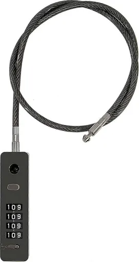 Steel Cable Combo Lock - Weatherproof Travel Luggage Security Lock