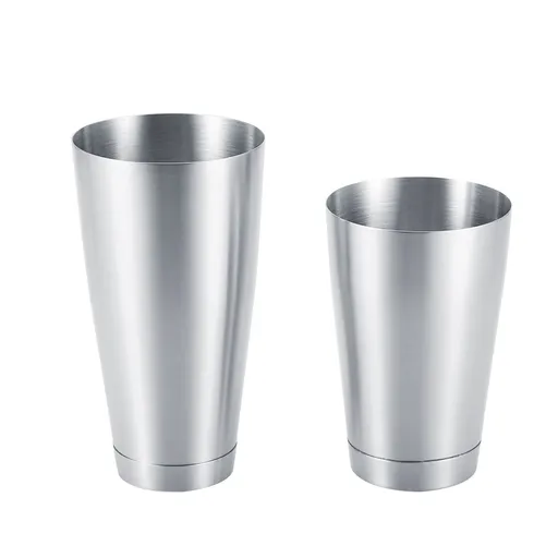 Stainless Steel Sturdy Durable Cocktail Cup Shaker Bar Home Kitchen Tool(Silver)
