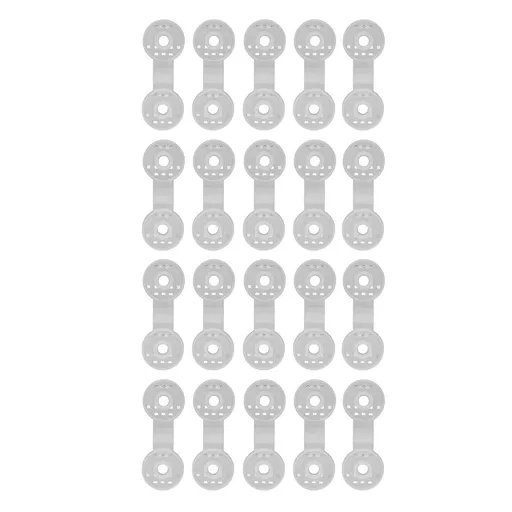 20Pcs Sunshade Net Clip Round Shade Cloth Clips Greenhouse Film Fixing Clamp for Tent Greenhouse Accessories