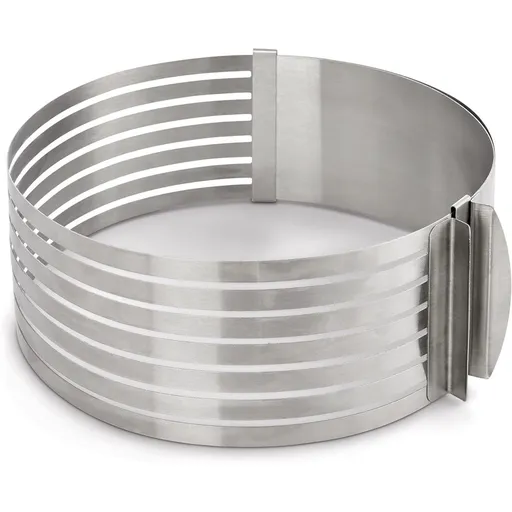 Cake Leveler Slicer, Adjustable Round Cake Rings, Cake cutter Stainless Steel Cake Slicing Accessories, 6 inch