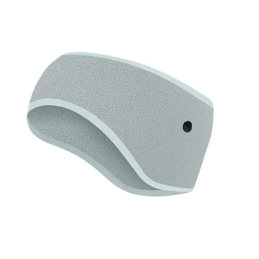 Winter Fleece Ear Warmer Headband with Button Straps for Running Cycling Hiking Outdoor Sports