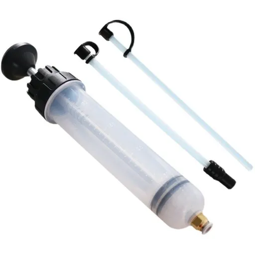 200CC/200ML/0.21Qt./7OZ Extraction&Fill Pumb, Syringe Style Manual Automotive Pump,Gear Oil, and Brake Fluid Extractor
