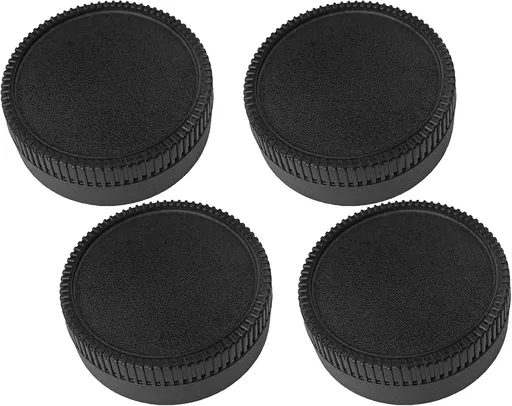 [4Pack] Rear Lens Cap Cover for Nikon AF AF-S SLR DSLR Cameras Lens, Nikon D5100 D7500 D7000 D850 D810 D800 D750 D350 D3500 D3400 D3300 D3200 D3100 D5600 D5500 D5300 D90 D80 D70