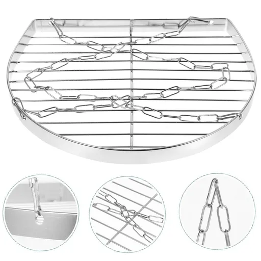 Multi Functional Stainless Steel Wall Shelf No Drill Hanging Storage Rack for Home