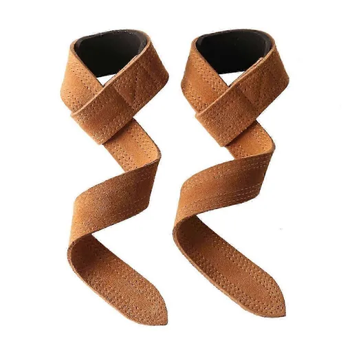 Fitness Lifting Straps Wrist Straps Weightlifting Deadlift Straps Weight Lifting Straps for Men/Women, Gym Lifting Grips - Brown