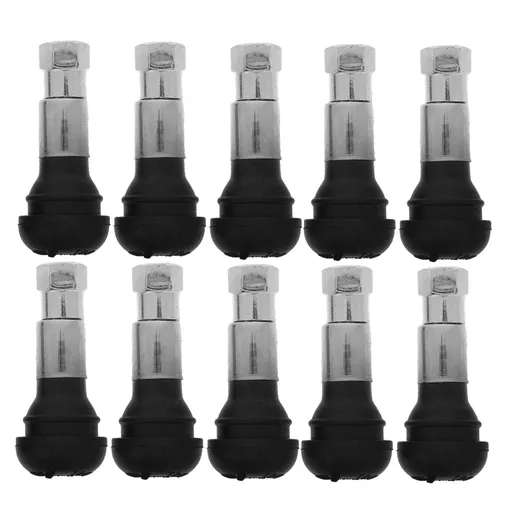 10Pcs Air Valve Adapter Replacement Valve Stem Kit for Tubeless Tire Wheels